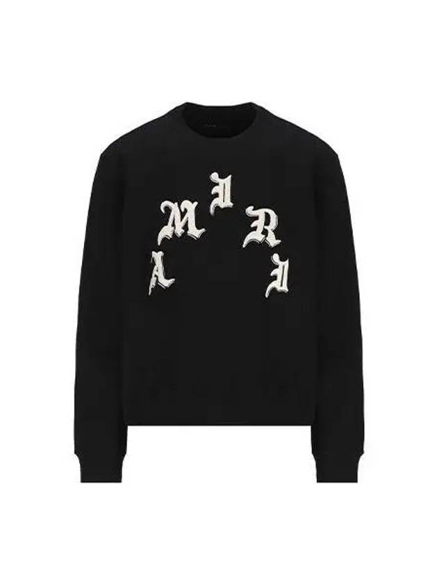 AMI Army RI logo print sweatshirt black MJG008 - AMIRI - BALAAN 1