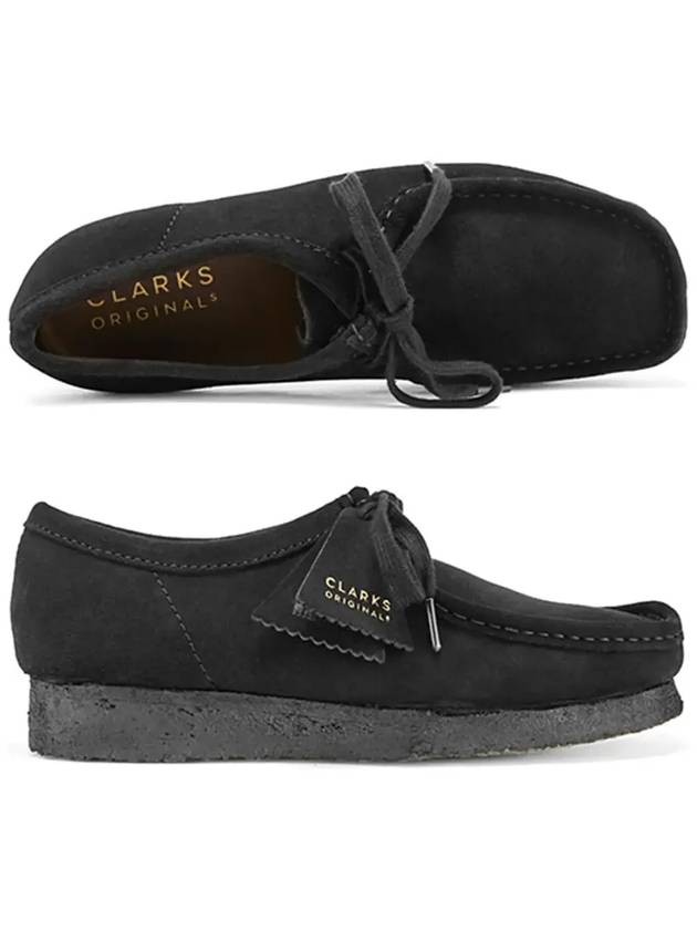 Wallaby Suede Loafers Black - CLARKS - BALAAN 6