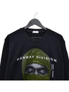 NCW19277 009 Green Mask Sweatshirt Black - IH NOM UH NIT - BALAAN 3