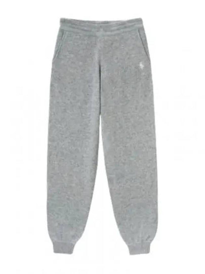 Training Cashmere Track Pants Grey - SPORTY & RICH - BALAAN 2