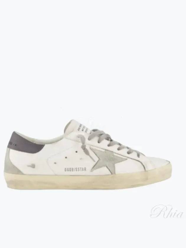 Superstar Grey Tab Low Top Sneakers White - GOLDEN GOOSE - BALAAN 2