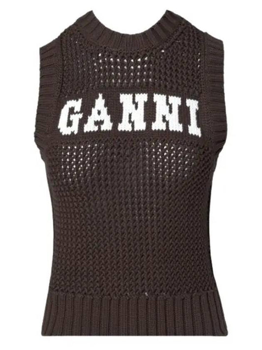 Rope Vest K2120 079 - GANNI - BALAAN 1