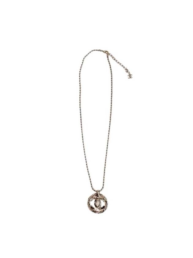 CC Logo Round Necklace Gold - CHANEL - BALAAN 1