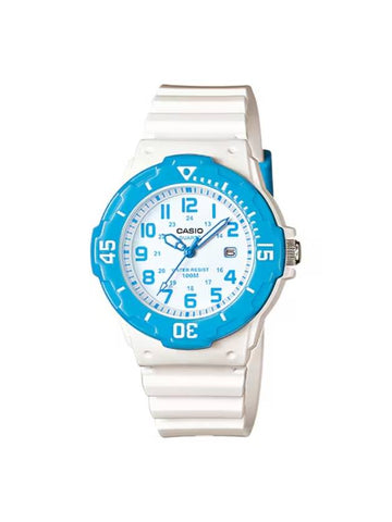 Women Rotary Bezel Watch White - CASIO - BALAAN 1