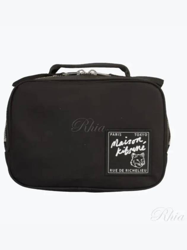 Traveler Belt Bag Black - MAISON KITSUNE - BALAAN 2