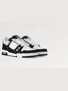 LV Trainer Low Top Sneakers White Black - LOUIS VUITTON - BALAAN 3