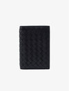 Intrecciato Card Wallet Black - BOTTEGA VENETA - BALAAN 2