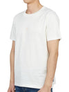 Shadow Project Logo Short Sleeve T-Shirt White - STONE ISLAND - BALAAN 3