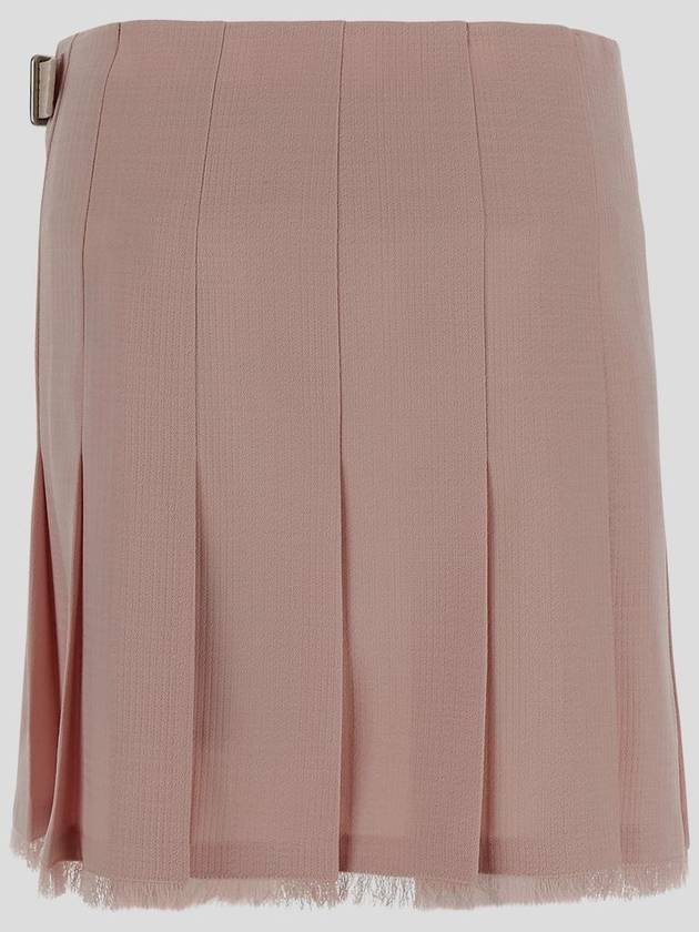 Midi Skirt 8083030 S24 GIU 42 A3238 PINK - BURBERRY - BALAAN 3