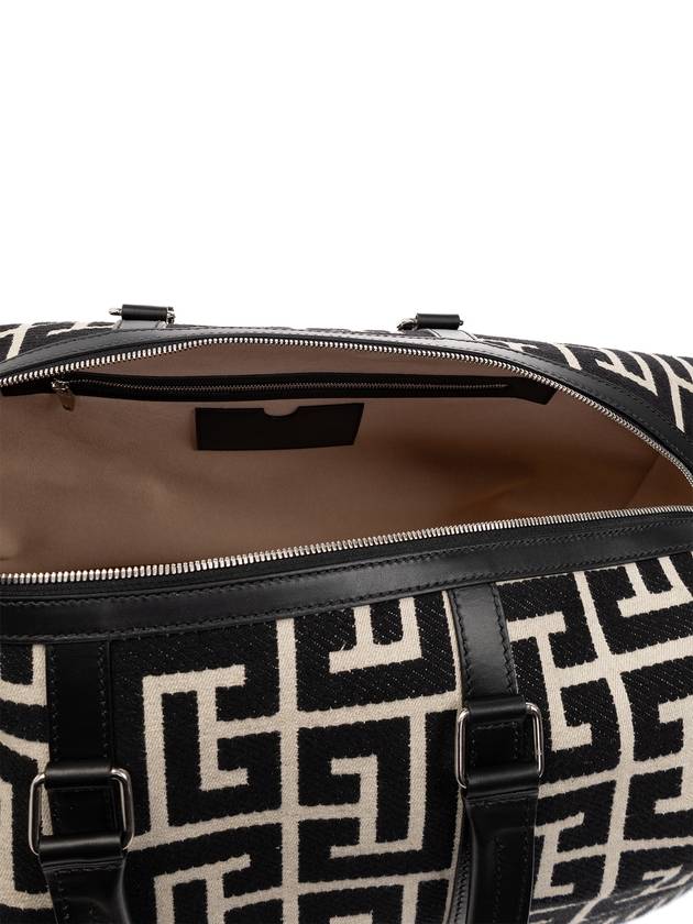 Voyage Monogram Jacquard Duffel Bag BM1EC173TJXP - BALMAIN - BALAAN 6