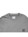 Men's back logo printing crewneck sweatshirt sweatshirt gray W231TS27726G - WOOYOUNGMI - BALAAN 3