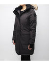 Merideth Hoodie Fur Parka Steel Grey - NOBIS - BALAAN 16