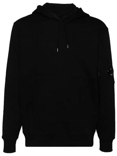 CP Company Signature Lens Detail Men s Brushed Hooded Sweatshirt 17CMSS024A 999 - CP COMPANY - BALAAN 2