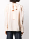 Button back hush bow blouse BW60NF12EH - GIVENCHY - BALAAN 4