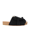 Christo Shaman Folk Slippers Black - VISVIM - BALAAN 1