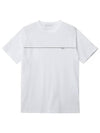 Logo Common Short Sleeve T-Shirt White - PRADA - BALAAN 3