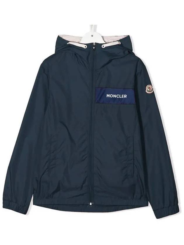 Kids Women Logo Hooded Jacket 1A000 88 68352 76C - MONCLER - BALAAN 1