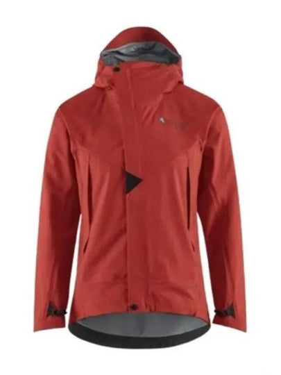 Women's Ashinya Waterproof Zip-Up Hoodie Rose Red - KLATTERMUSEN - BALAAN 2