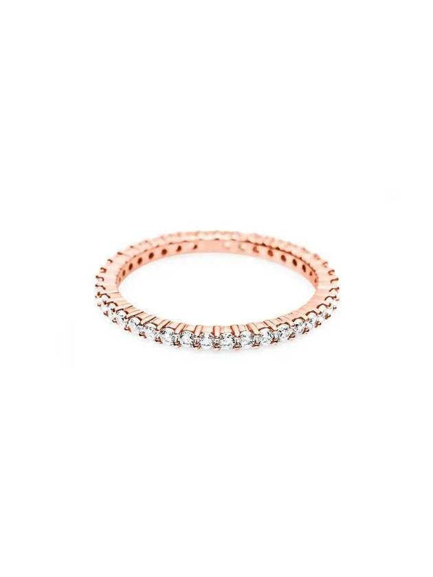 Vittore Round Cut Ring Rose Gold - SWAROVSKI - BALAAN 2