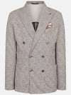 Men's Check Double Button Jacket MMJAL5T91 262 - AT.P.CO - BALAAN 10