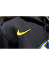 01881132010XGolden StatesNBA Team Fleece Hooded TshirtBlack - NIKE - BALAAN 6