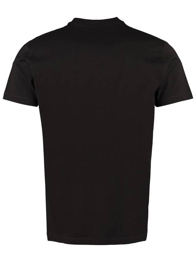 Men's Mini Icon Logo Short Sleeve T-Shirt Black - DSQUARED2 - BALAAN 3