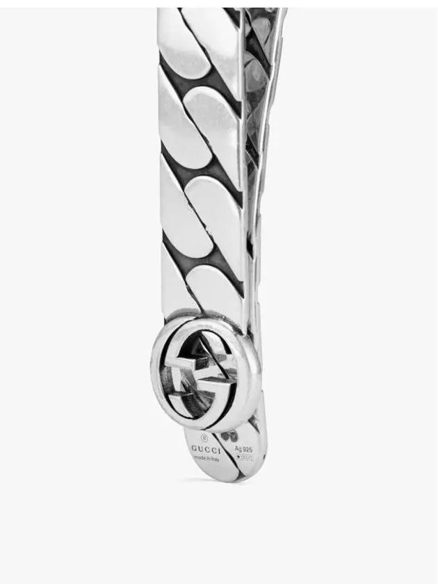 Interlocking G Money Clip Silver - GUCCI - BALAAN 4