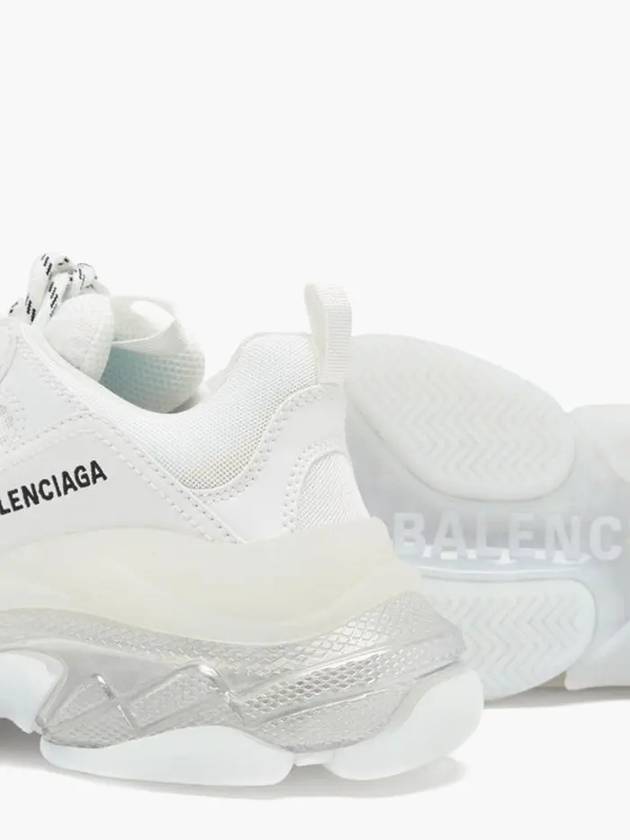 Triple S Triple Clear Airsole Mesh Sneakers White - BALENCIAGA - BALAAN 4