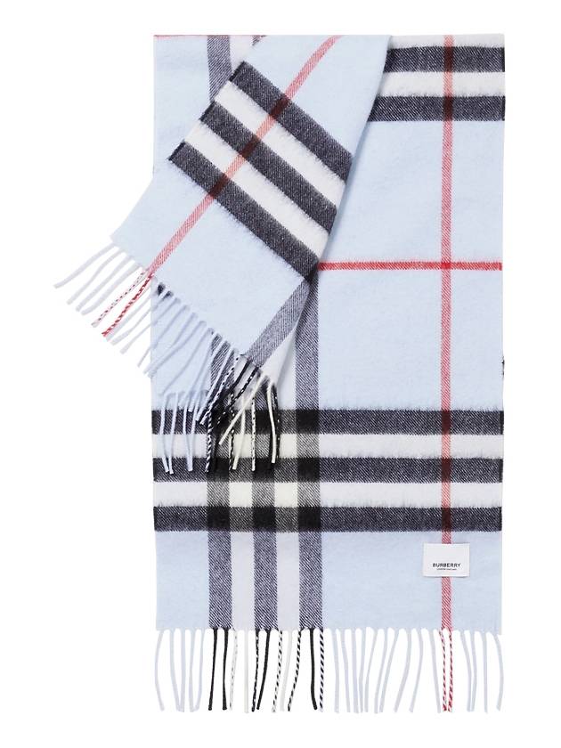 Check Cashmere Scarf 8077882 - BURBERRY - BALAAN 2