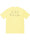 LIL KIM Tshirt Pale Yellow - SUPREME - BALAAN 2