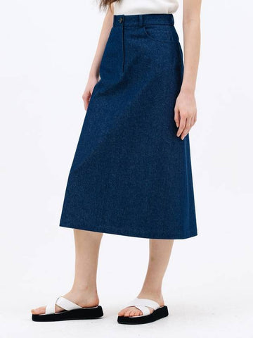 classic A line skirt_denim - JUN BY JUN K - BALAAN 1