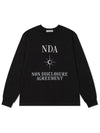 Symbol Tee Long Sleeve T-Shirt White - NDA - BALAAN 4