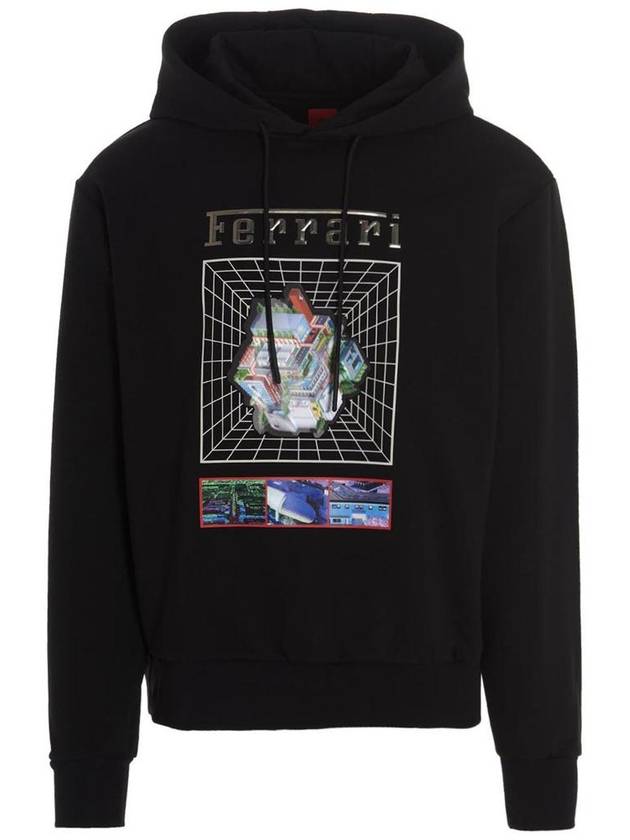 Ferrari 'Maranello Cube' Hoodie - FERRARI - BALAAN 1