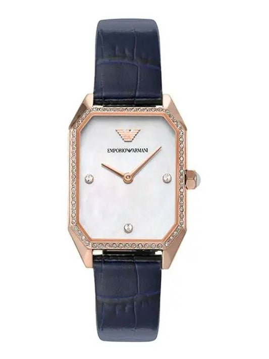 Armani Watch AR11466 Joia Quartz Mother of Pearl Women s Leather - EMPORIO ARMANI - BALAAN 2