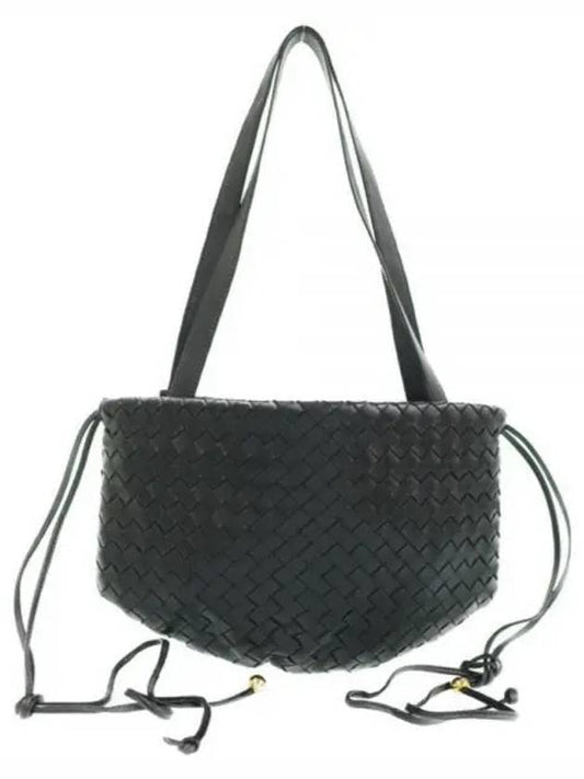 Intrecciato Bulb Tote Bag Black - BOTTEGA VENETA - BALAAN 2