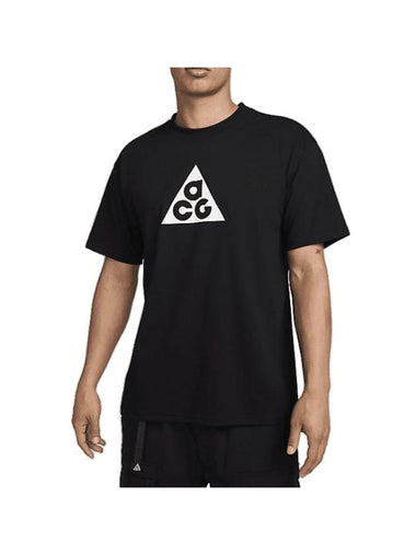 ACG Dri Fit Short Sleeve T-Shirt Black - NIKE - BALAAN 1