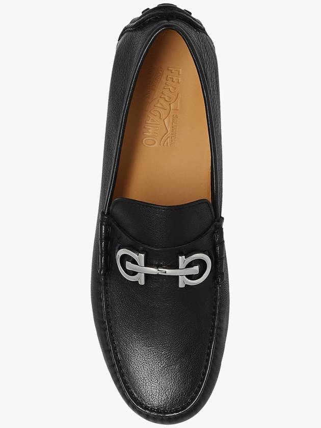 FERRAGAMO ‘Grazioso’ Leather Shoes, Men's, Black - SALVATORE FERRAGAMO - BALAAN 6