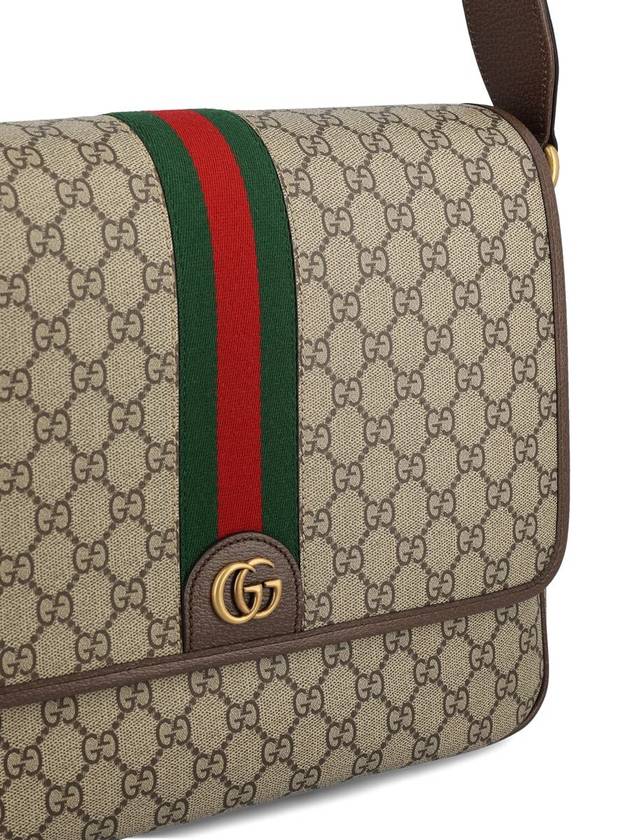 Men's Ophidia GG Cross Bag Beige Ebony - GUCCI - BALAAN 5