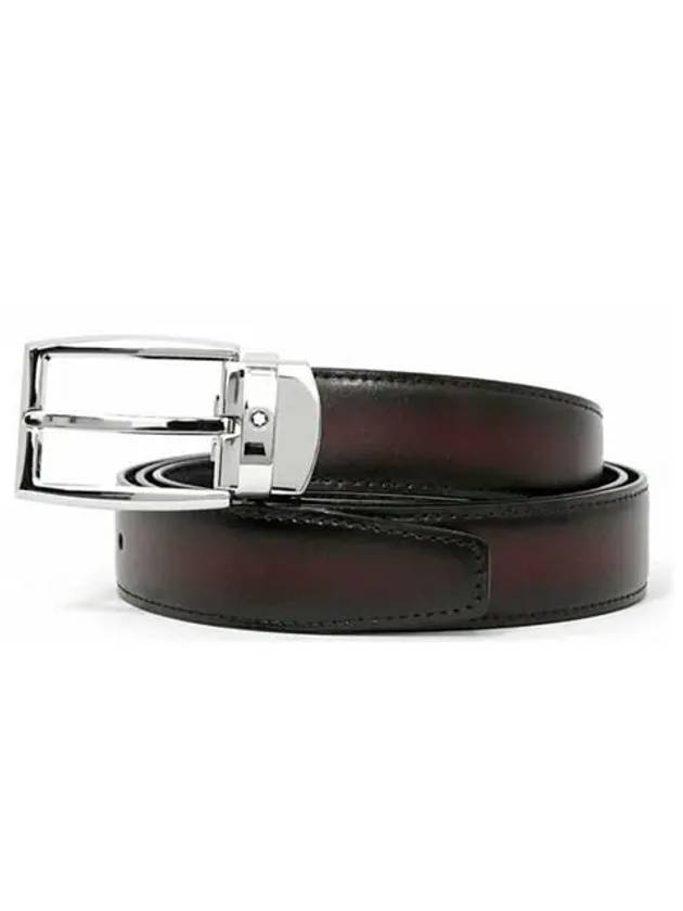 Business Reversible Leather Belt - MONTBLANC - BALAAN 3