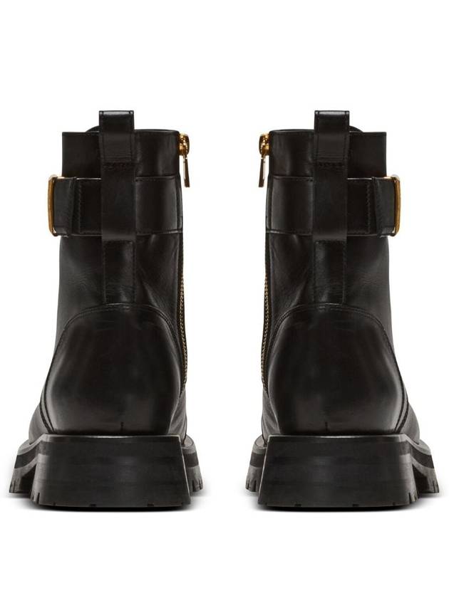 23 fw leather ankle boots WITH metal PB logo BN0TC961LVIT0PA B0650782595 - BALMAIN - BALAAN 6