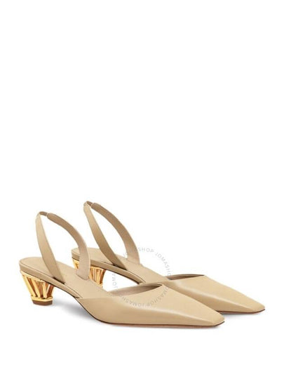 Ferragamo Alyssa Cage Heel Slingback Pumps Size 9 - SALVATORE FERRAGAMO - BALAAN 2