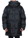 Logo Applique Nylon Puffer Padding Charcoal Grey - BURBERRY - BALAAN 2