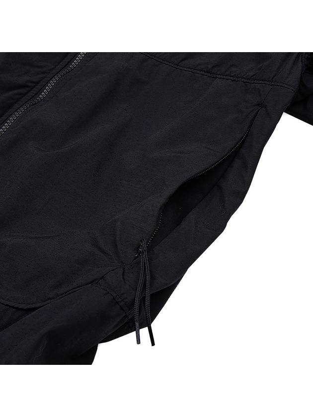 Men's Wappen Patch Naslan Watro Hooded Jacket Black - STONE ISLAND - BALAAN 9