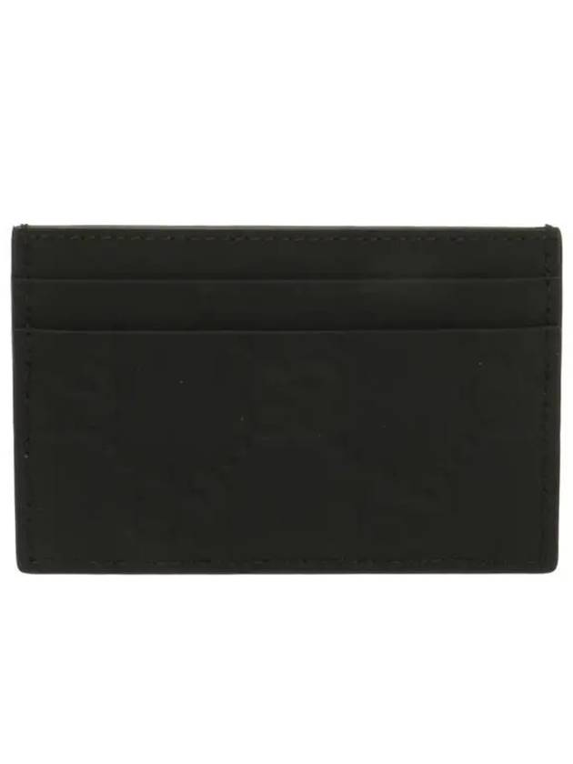 GG Supreme Rectangular Card Wallet Black - GUCCI - BALAAN 4