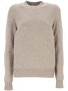 Cashmere Knit Top Beige - BOTTEGA VENETA - BALAAN 1