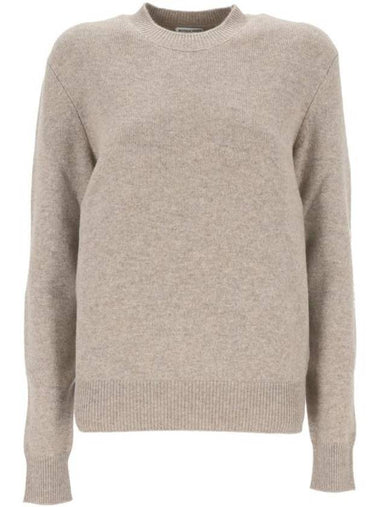 Cashmere Knit Top Beige - BOTTEGA VENETA - BALAAN 1