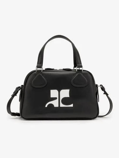 Reedition Bowling Leather Tote Bag Black - COURREGES - BALAAN 2