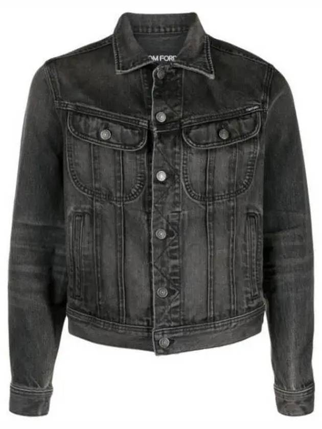 Denim Jacket Black - TOM FORD - BALAAN 2