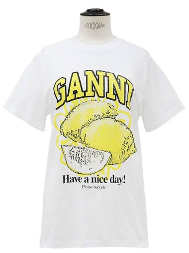 lemon tshirt - GANNI - BALAAN 1