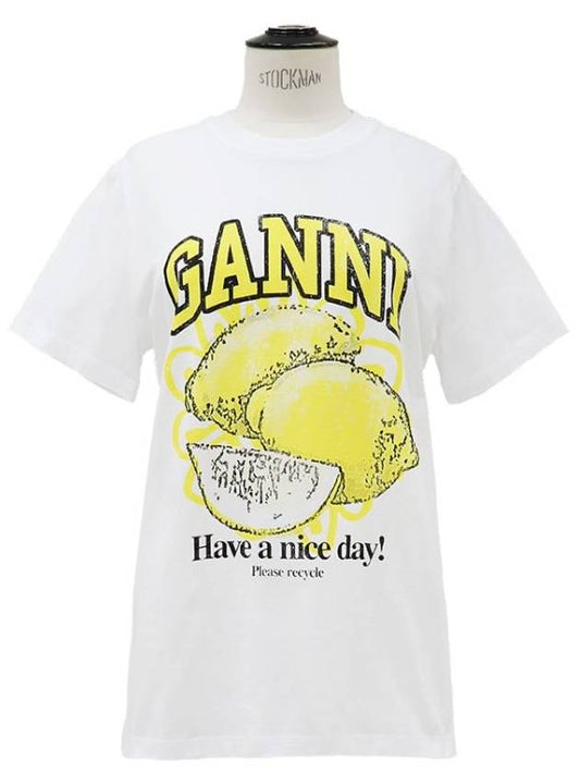 lemon tshirt - GANNI - BALAAN 1